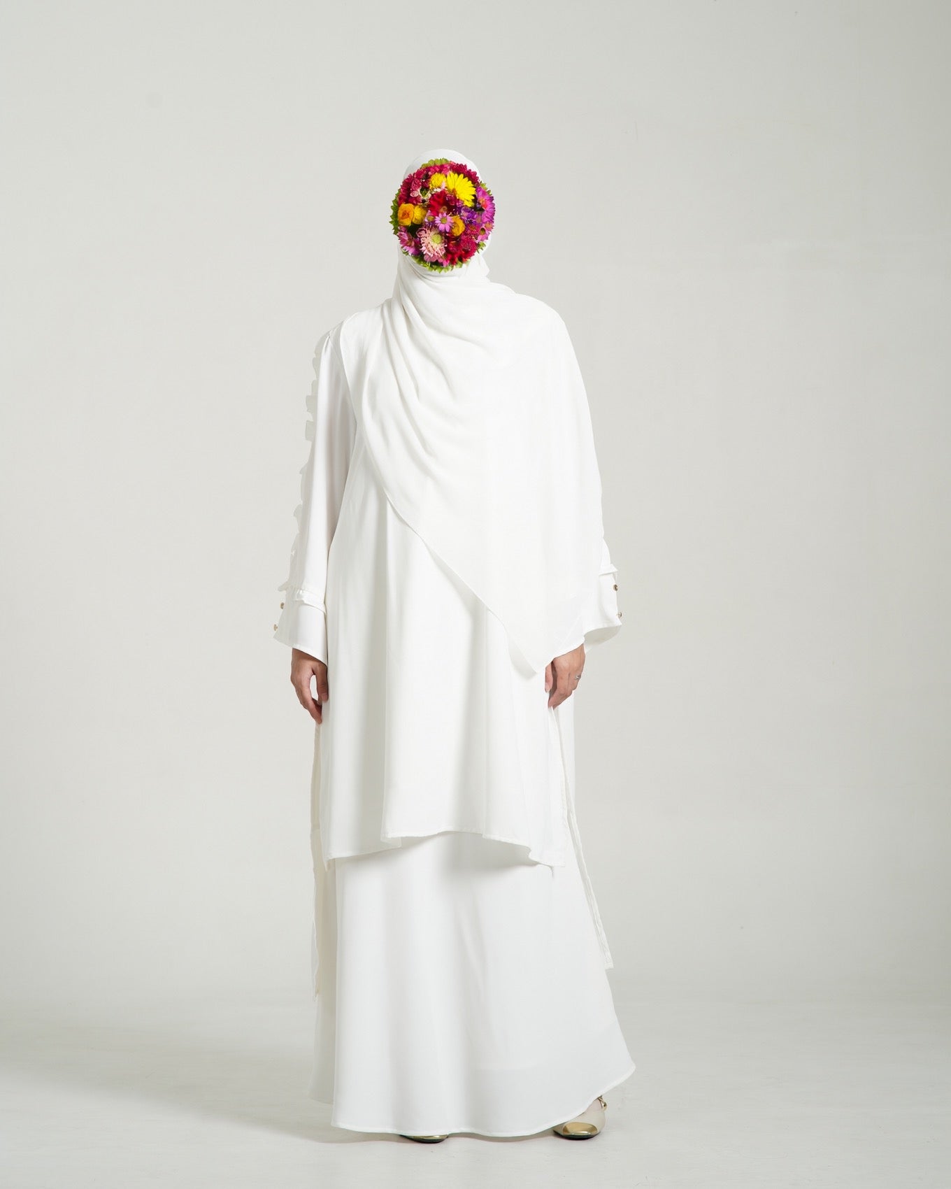 Image of Eshaluna Tunik + Skirt One Set Melayu